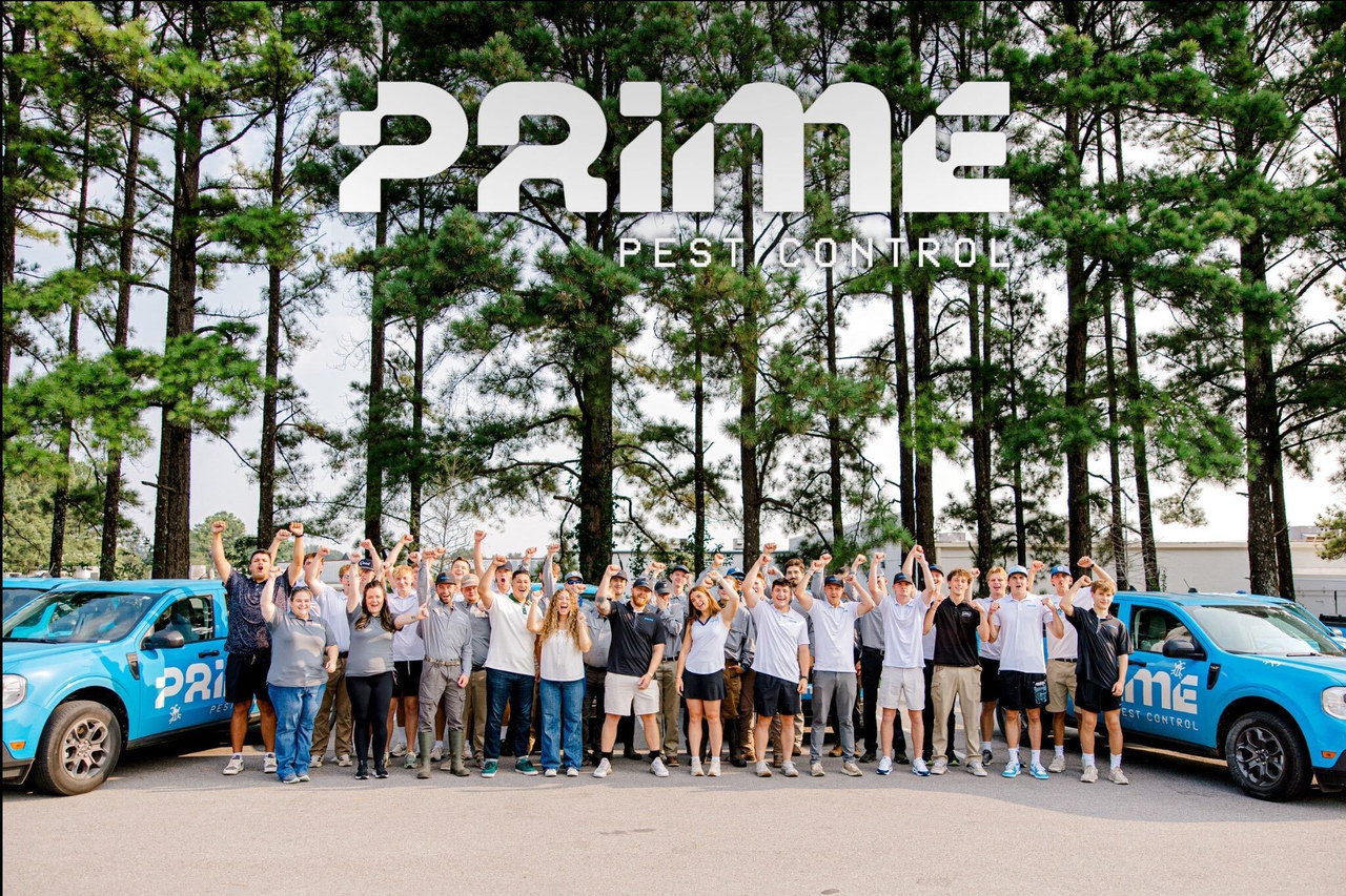 The Prime Pest Control team and service fleet